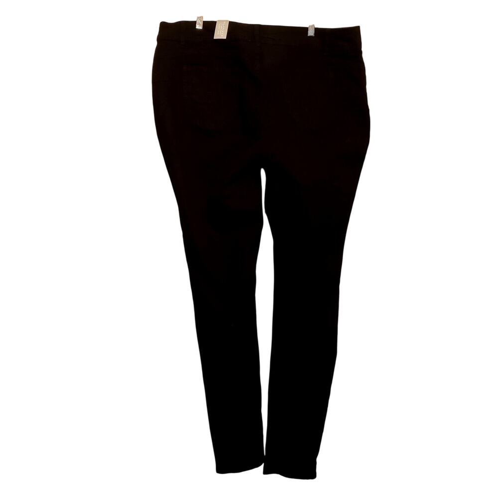 Ashley Stewart Fearless Skinny Black Jeans, Size 22 Tall - Picture 3 of 9